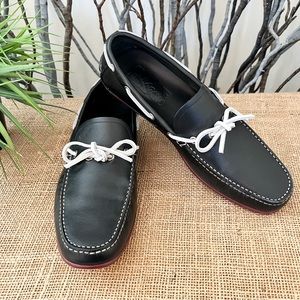 Salvatore Ferragamo Men’s Caraibi Boat Shoes Moccasin Size 7D